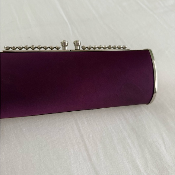 Missoni Vintage Purple Rhinestone Clutch with Strap